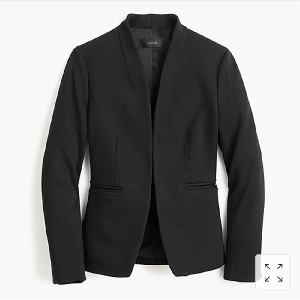 New with tags! Going-out blazer in stretch twill.